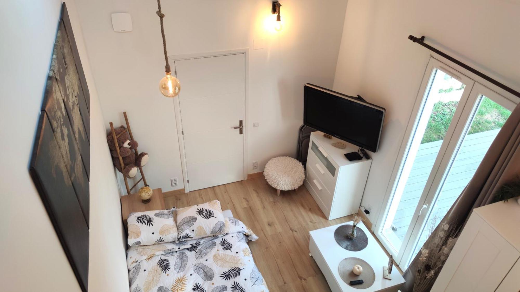 The Little Oak - Tiny House With Bed On Mezzanine & Terrace - From 1 To 4 P Disney, Paris & Cdg Pomponne ภายนอก รูปภาพ