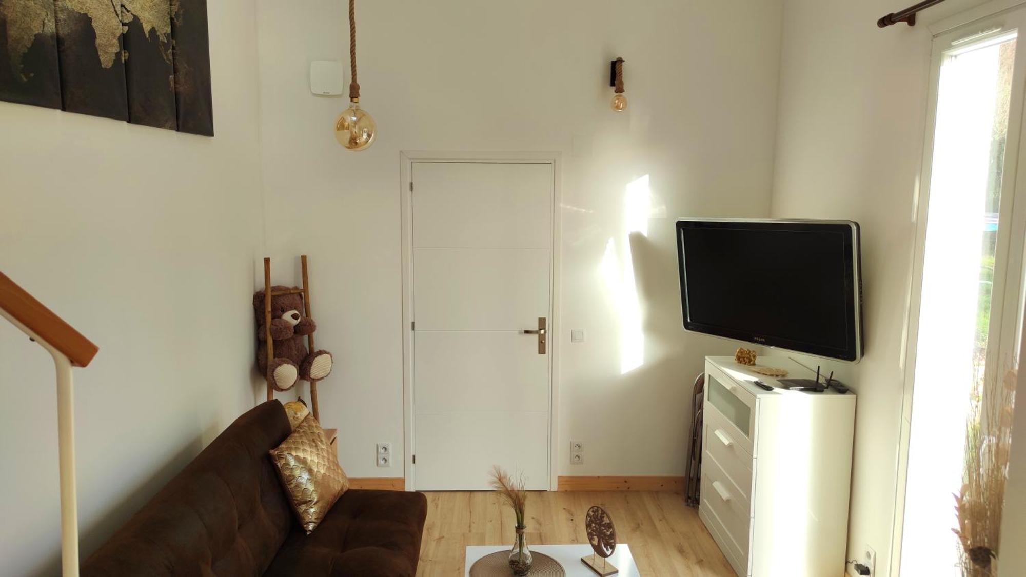 The Little Oak - Tiny House With Bed On Mezzanine & Terrace - From 1 To 4 P Disney, Paris & Cdg Pomponne ภายนอก รูปภาพ