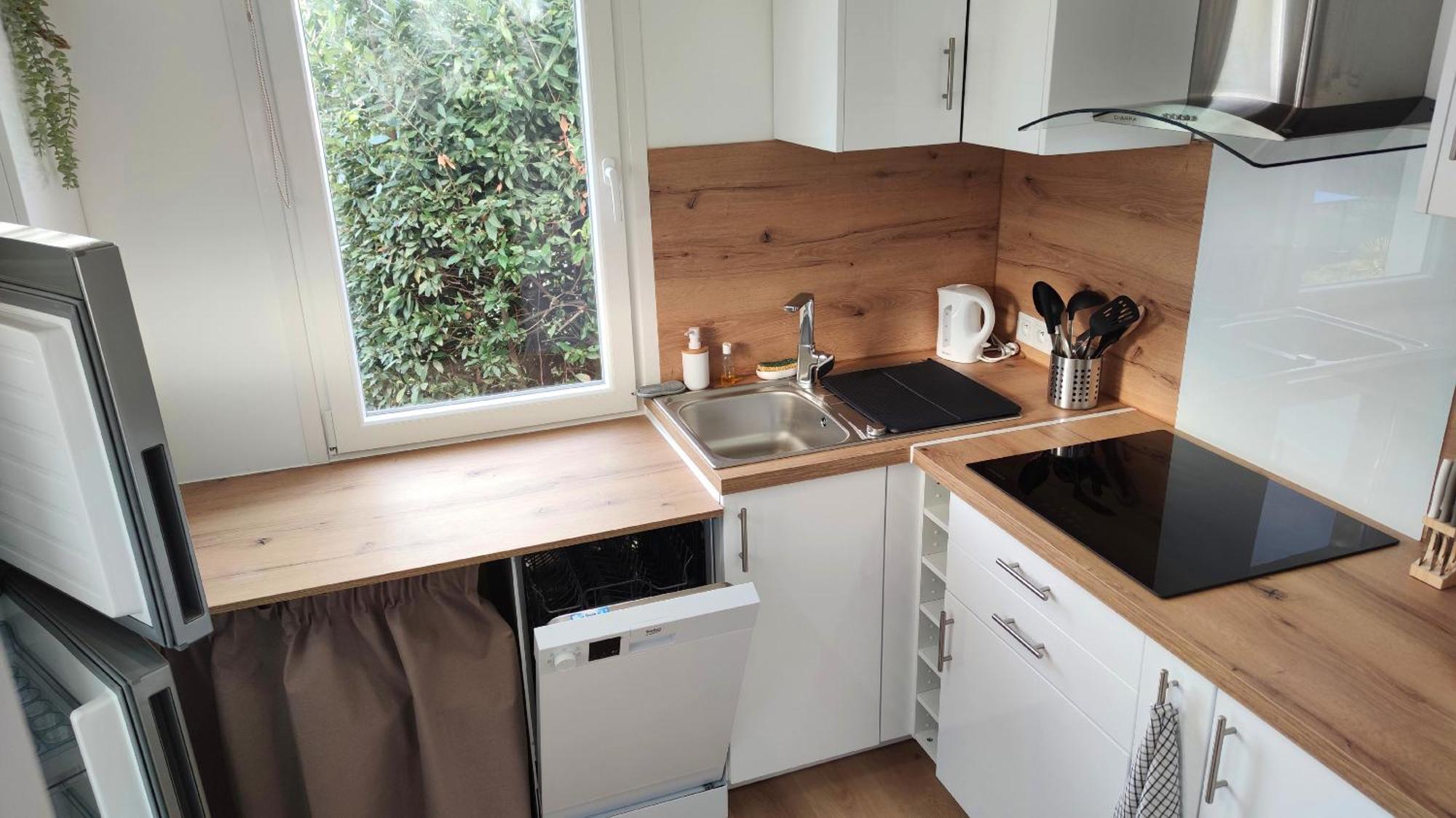The Little Oak - Tiny House With Bed On Mezzanine & Terrace - From 1 To 4 P Disney, Paris & Cdg Pomponne ภายนอก รูปภาพ