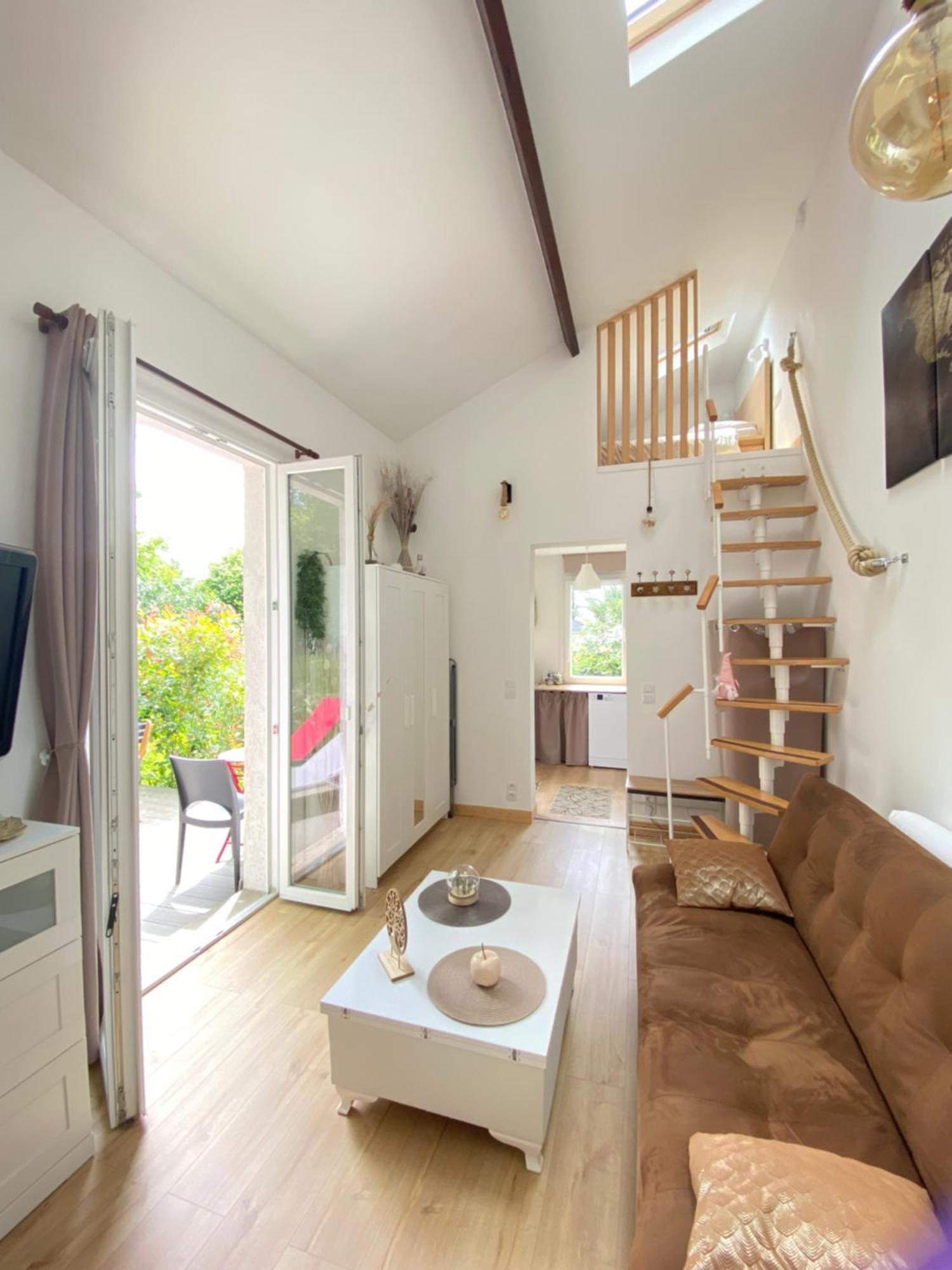 The Little Oak - Tiny House With Bed On Mezzanine & Terrace - From 1 To 4 P Disney, Paris & Cdg Pomponne ภายนอก รูปภาพ